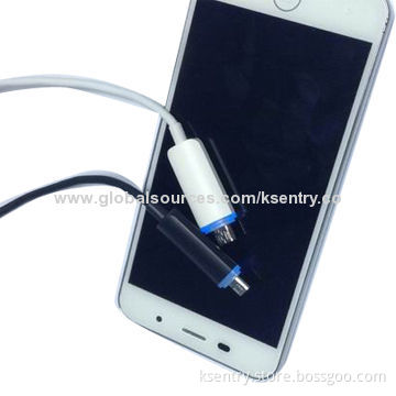 New Designed Mobile Phone-PC Data Cable, Micro to USB Gleamy Cable